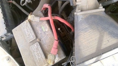 1998 Mercury Sable Complete Battery Box Mount Tray With Hold Down Oem 3.0l Ohv