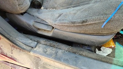 1995 Honda Accord Passenger Right Side Seat Trim Panel Oem Gray