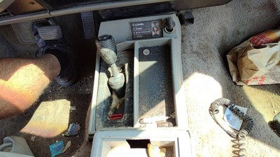 1993 S10 Blazer Center Floor Console Trim Bezel Only Oem Gray