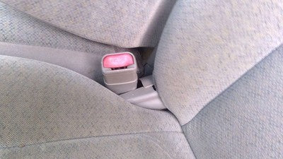 1998 Mercury Sable Driver Left Front Seat Belt Buckle Receiver Oem Gray N2