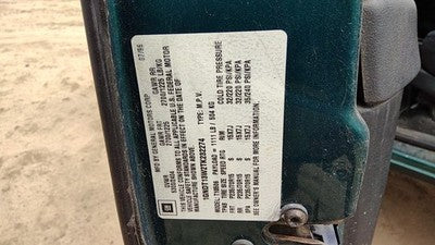 1996 S10 Blazer Complete Fuel Pump With Sending Unit Gas Level Oem 4.3L 19179615