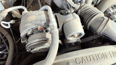 1993 Chevy S10 Blazer Mount Bracket Set For Ac Compressor Oem 4.3L