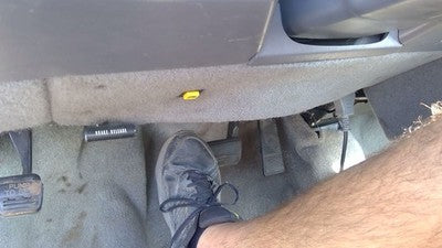 1988-1992 Cutlass 2 Door Lower Dash Under Column Knee Bolster Trim Panel Gray