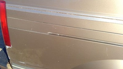 1995 Astro Passenger Right Rear Sliding Door Roller Cover Trim Moulding Brown