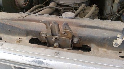 1975-1981 Ford Van E250 Hood Latch Assembly With Bracket Oem E0uz8e193a