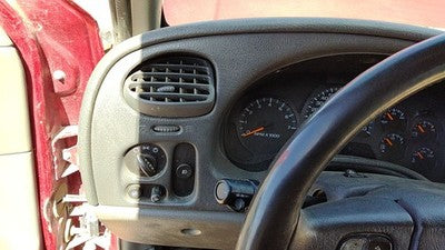 02 03 Trail Blazer Trim Bezel Around Speedometer Dash Surround Panel Dark Pewter