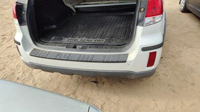 2010-2014 Subaru Legacy Outback Rear Bumper Cover Assembly Back 7J Satin White