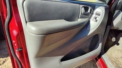 04-07 Town & Country Driver Left Front Inside Door Trim Panel Only Oem Gray D5