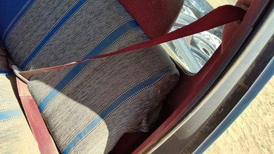1983 Ford F150 Driver Left Front Seat Belt Retractor Oem Shoulder Red