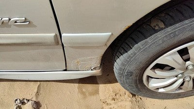 95-05 Pontiac Sunfire Passenger Right Moulding From Fender Trim Strip Silver 95U