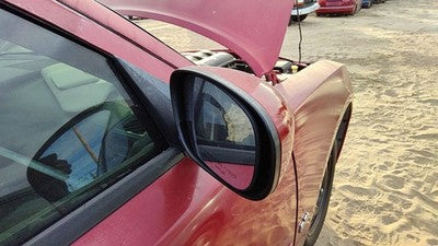 06-10 Charger Passenger Right Side Mirror Door Mounted Prh Inferno Red Crystal