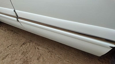 1998 Buick Lesabre Driver Left Rear Moulding From Door Oem Back Trim Strip White