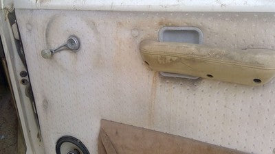 1979 Ford Van E250 Passenger Right Front Inside Door Trim Panel Only Oem Brown
