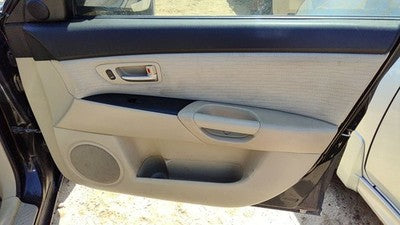 07-09 3 Passenger Right Front Inside Door Trim Panel With Switches Beige Br7