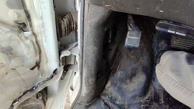 2002 Savana Van 2500 Driver Left Lower Kick Trim Panel Oem Pewter