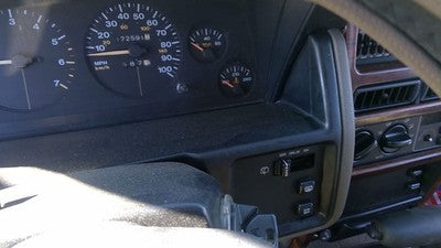 1994-1995 Jeep Grand Cherokee Trim Bezel Around Speedometer Dash Surround Panel