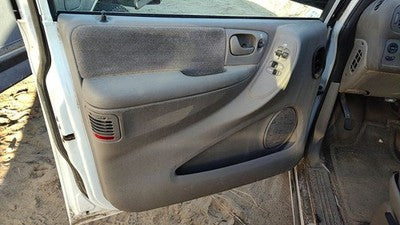 2001 Grand Caravan Driver Left Front Inside Door Trim Panel Only Oem Gray E7l5