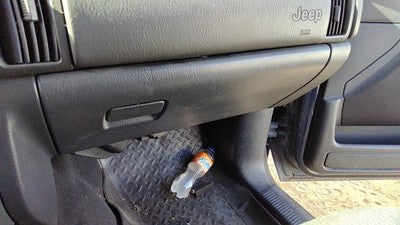 2004 Jeep Grand Cherokee Glove Box Assembly Complete Door With Latch Oem Gray Dv