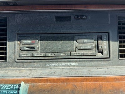 93-94 Town Car Temperature Control Module In Dash Heater Ac Head Unit Oem