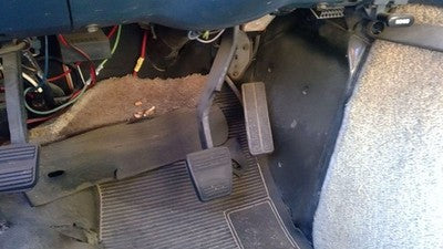 1989 Chevy G20 Van Complete Brake And Gas Pedal Assembly Oem