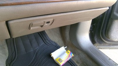1997-2005 Buick Park Ave Glove Box Assembly Complete Door With Latch Gray 173
