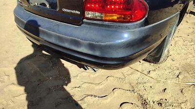 98-02 Oldsmobile Intrigue Rear Bumper Cover Assembly Oem Back Blue 28u 88893305