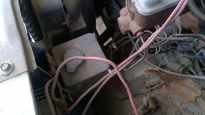 1979 Ford Van E250 Windshield Washer Fluid Reservoir with Pump OEM Wiper Tank