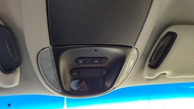 01-03 Grand Caravan Center Overhead Console Dome Light Map Lamp Cubby Gray E7l5
