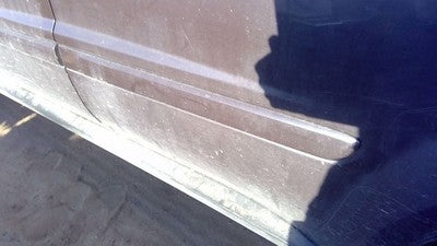 06-09 Torrent Driver Left Rear Moulding From Door Back Trim Granite Gray 44U