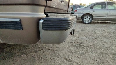 1992-1999 Chevy Suburban Rear Bumper Assembly With Brackets Oem Chrome Step