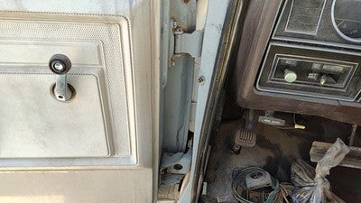 1981-1991 Dodge D350 Driver Left Upper Lower Door Hinge Pair Set Oem 04498062