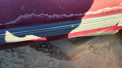 1990 Olds 88 Passenger Right Front Moulding From Door Oem Trim Strip