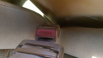 1993 Dodge Dakota Passenger Right Front Seat Belt Buckle Female Receiver Oem Tan