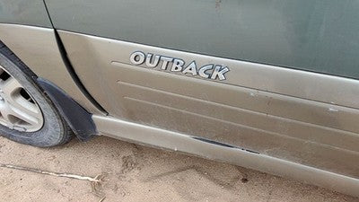 2000-2004 Legacy Outback Driver Left Front Moulding From Door Oem Trim Strip