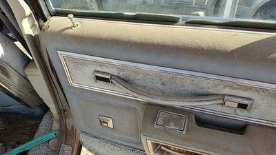 Chevy Caprice Driver Left Rear Inside Door Trim Panel Only Oem Back Gray