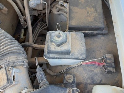 1991-2002 Lincoln Town Car Power Steering Fluid Remote Reservoir Tank Oem 4.6L