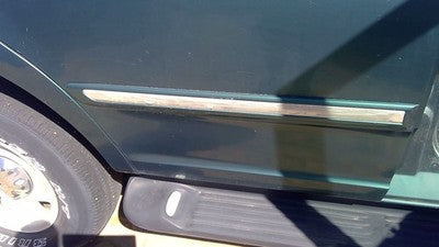 97-02 Expedition Passenger Right Rear Moulding From Door Back Trim Green Su