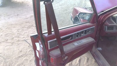 1990 Olds Eighty Eight Driver Left Front Seat Belt Retractor Oem Shoulder Red
