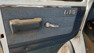 1995 Gmc Van 3500 Driver Left Front Door Trim Panel With Master Switch Blue