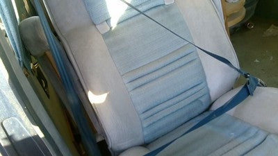 1989 Chevy G20 Van Passenger Right Front Seat Belt Retractor Oem Shoulder Blue