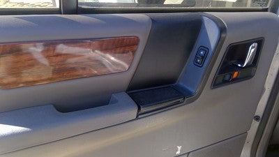 1994 Jeep Grand Cherokee Driver Left Rear Inside Door Trim Panel Only Back Brown
