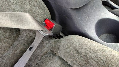2001-03 Hyundai Elantra Passenger Right Front Seat Belt Buckle Receiver Oem Gray