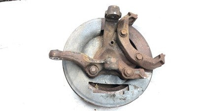 82-93 D350 Passenger Right Front Spindle Steering Knuckle With Wheel Hub 4X2