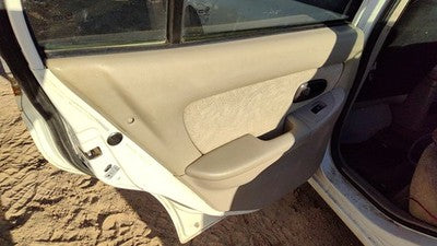 01-03 Hyundai Elantra Driver Left Rear Inside Door Trim Panel Only Oem Back Tan