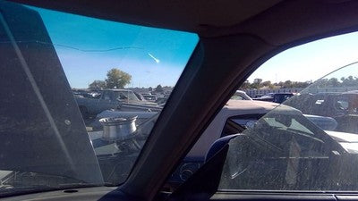 2002 Subaru Forester Passenger Right A Pillar Trim Windshield Post Panel Gray
