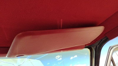 1983 Ford F150 Passenger Right Sun Visor Oem Red