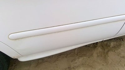98 Mercury Sable Passenger Right Rear Moulding From Door Back Trim White Wt