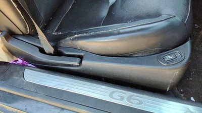 2009 Pontiac G6 Gxp Coupe Passenger Right Side Seat Trim Panel Oem Ebony 193