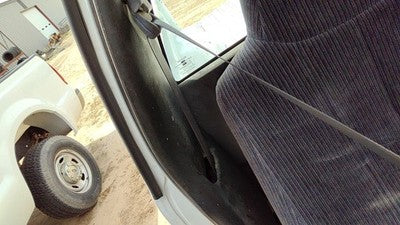 99-03 S10 Pickup Passenger Right Front Seat Belt Retractor Oem Shoulder Gray 12D