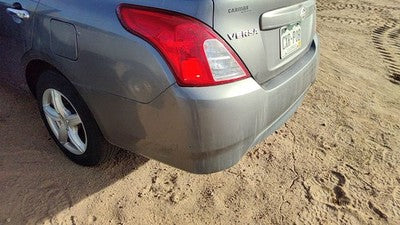 2015-2019 Nissan Versa Rear Bumper Cover Assembly Oem Back Gray Kad Hem229km0j